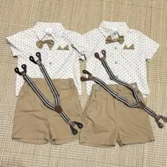 フォーマル　2点セット　双子　男の子