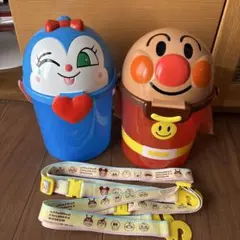 アンパンマン、コキンちゃんポップコーン入れバッグ2個セット