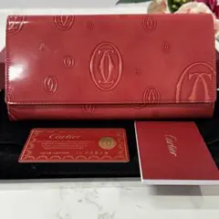 超良品‼️ カルティエ　Cartier 財布　長財布　ハッピーバースデー カルティエ 長財布 ハッピーバースデー - メルカリ