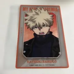 ヒロアカ　ベースヤードトーキョー クリアアートカード　爆豪勝己