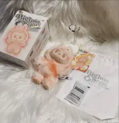 正規品LABUBU Biginto Energy HAPPINESSスタンド付き