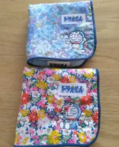 新品 ☆ ドラえもん 　リバティ　タオルハンカチ 2枚セット