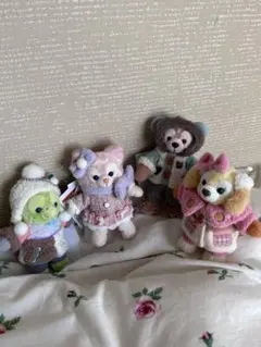 ぬいぐるみバッジ シークレットオブスノーウィーデイ ディズニーシー　TDS