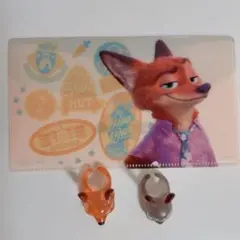 【まなか様専用】ズートピア　ジュディ　ニック　ロイヤルクリア　ファッションリング