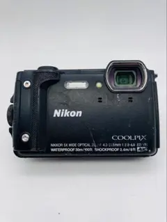 □ ジャンク □ ニコン Nikon COOLPIX W300 ブラック - メルカリ