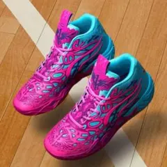 プーマ MB.04 バスケット シューズ 28cm イリディセント ホーネッツ