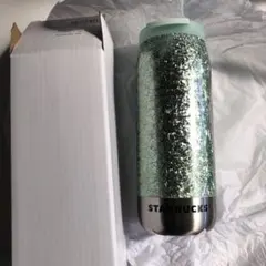 スタバ カンシェイプ ステンレスボトル クラック ミントグリーン タンブラー