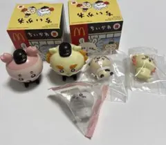 ちいかわ ハッピーセット　シーサー　古本屋　インテリアミニフィギュア　５点セット