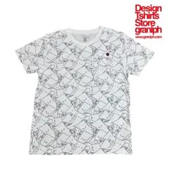『graniph』グラニフ ゲゲゲの鬼太郎　目玉おやじ 一反もめん総柄　tシャツのサムネイル