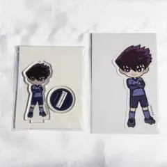 ブルーロック ダイソー seria アクリルスタンド ステッカー 烏 烏旅人