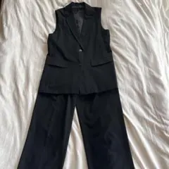 ユニクロ　ジレセットアップ