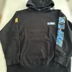 XLARGE XL-ARMY パーカー Lサイズ ブラックのサムネイル