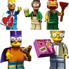 【LEGO】 レゴ シンプソンズ ミニフィグ ５個セット（Simpsons01)