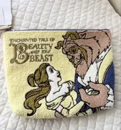 東京ディズニーランド 美女と野獣 ポーチ　サガラ刺繍ポーチ