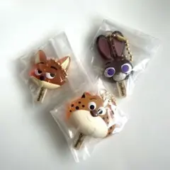 ズートピア　アイスキャンディ－チャーム ３個セット