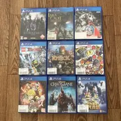 プレステ4 ゲーム　まとめ売り