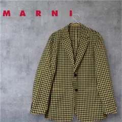 【希少】UNIQLO×MARNI テーラードジャケット Mサイズ 22ssのサムネイル