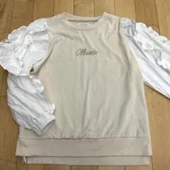 OLIVE des OLIVE レース袖　フリル袖　トップス　フリーサイズ