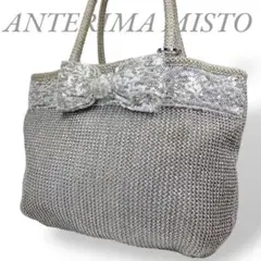 ANTEPRIMA アンテプリマミスト トートバッグ スパンコール リボン