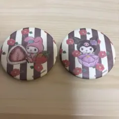 サンリオピューロランド 和柄ブラインド缶バッジ　マイメロディ クロミ