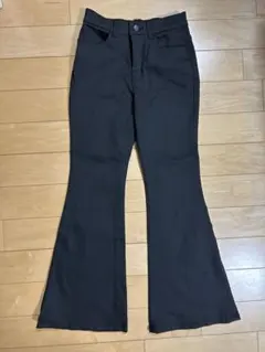 sly jeans 黒 フレアデニム