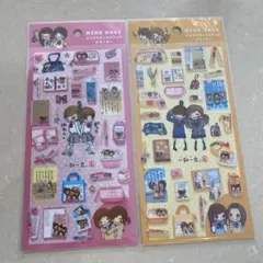 一期一会☆MIND WAVE キャラクターシール 2枚セット