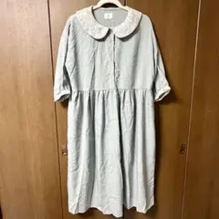 merry jenny ルーズストライプワンピース