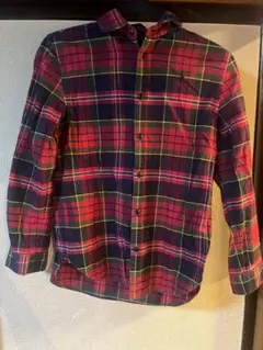 Polo Ralph Lauren レッド・チェックシャツ 14 中古160cm