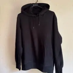 UNIQLO ブラック フード付きパーカー XL