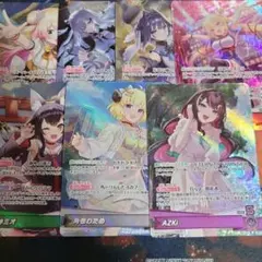 ホロライブ　ホロカ　ディーヴァフィーバー　OSR各1枚 RR以下4コン