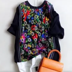 美品✨トゥモローランド 3.1 phillip lim 花柄刺繍シルクブラウスのサムネイル