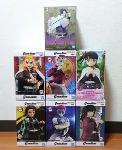 鬼滅の刃 人気キャラクターフィギュア 7点セット