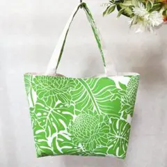 ハワイアン ビッグトートバッグ ハンドメイド フラダンス