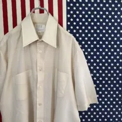 ま*お様 輸入古着 70s MONTGOMERY WARD 半袖シャツ 【16】のサムネイル