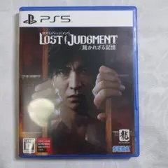 PS5ソフト　ロストジャッジメント　裁かれざる記憶　動作確認済み