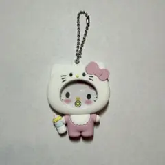 サンリオキャラクターズ フォトバッジ付きマスコット ハローキティ