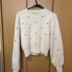 INGNIハート柄ニット