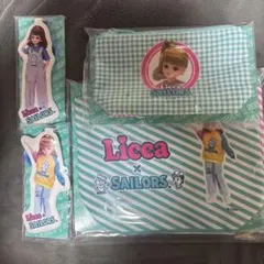 リカちゃんくじ セーラーズ ダイカットキーチェーン トートバッグ ポーチ セット
