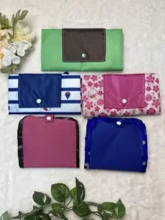 新品未使用　サンリオ　折り畳み　エコバック　5枚セット　バラ売り可　ハローキティ