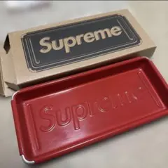 値下げなし　Supreme Small Metal Tray レッドのサムネイル