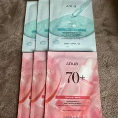 Anua フェイスマスクセット 計6枚