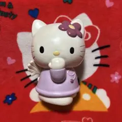 サンリオ ハローキティ貯金箱 エンジェル 陶器製 昭和レトロ キティ