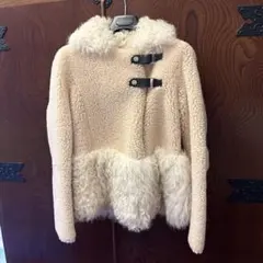 Jewel Changes フード付きムートンコート