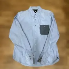 ELEMENT 長袖シャツ ライトブルー Mサイズ