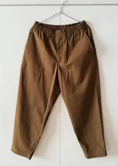 Uniqlo U フランネル イージー ワイドフィットパンツ ブラウン S