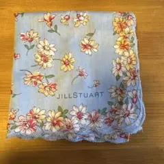 【未使用】JILLSTUART ハンカチ 花柄 水色のサムネイル