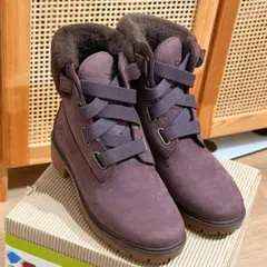 Timberland パープル ブーツ 23cm