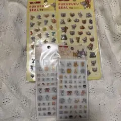 トムジェリ　タイルシール　ぷくぷくシール
