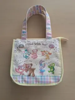 新品未使用　ダッフィー　フィルド・ウィズ・ジョイ ランチケース　ドーナツ