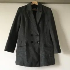 OZOC オゾック チェスターコート グレー　38